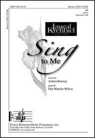 Sing to Me Two-Part choral sheet music cover Thumbnail